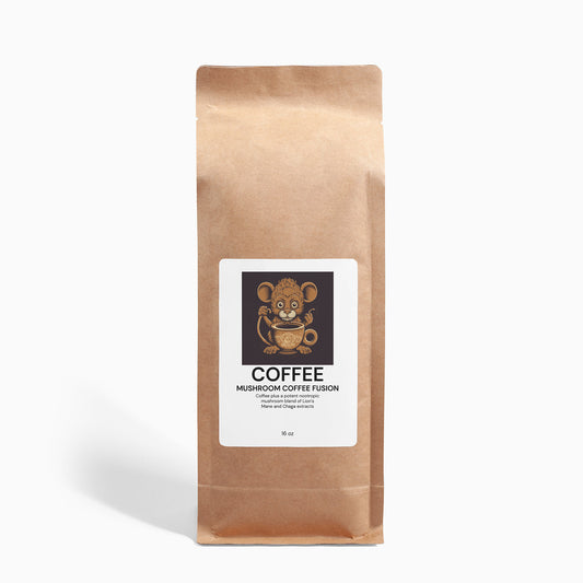 Mushroom Coffee Fusion - Lion’s Mane & Chaga 16oz