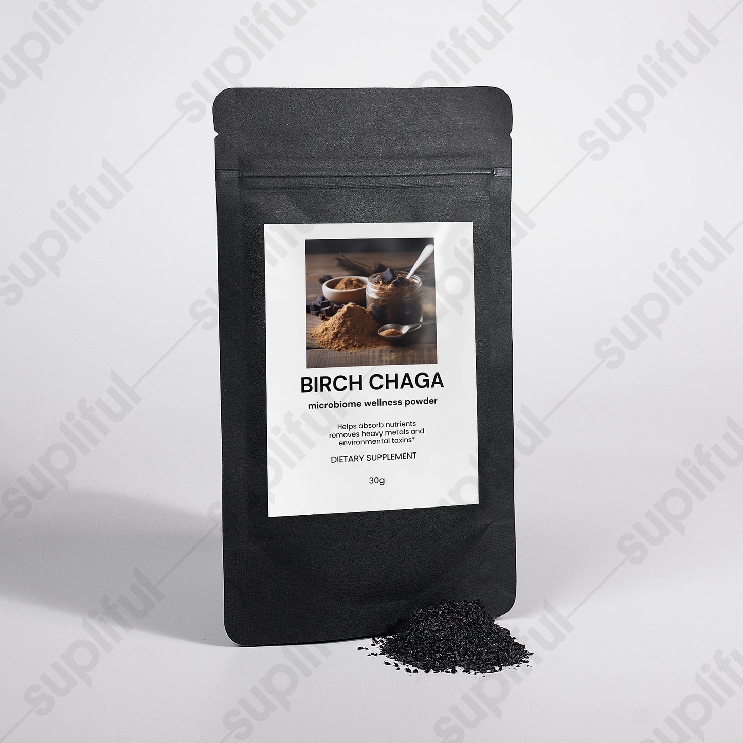 Birch Chaga Microbiome Wellness Powder